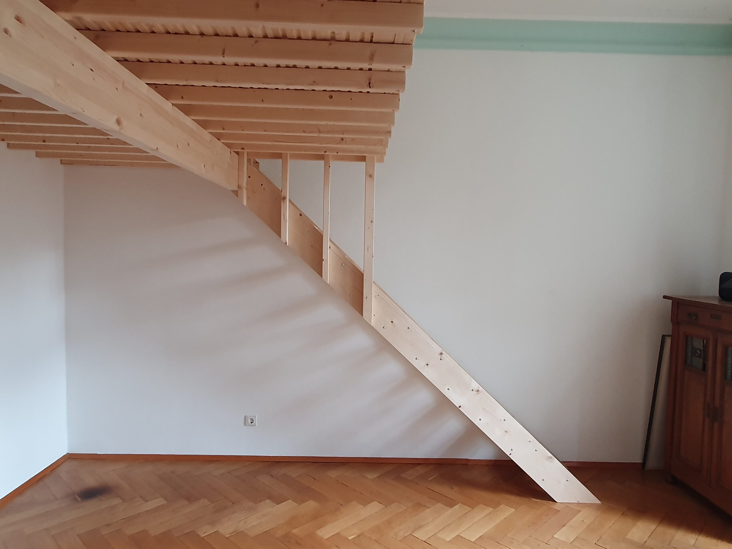 Hochetage auf zwei Ebenen